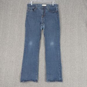 GAP 1969 PERFECT BOOT WOMENS BLUE JEAN BOOTCUT DENIM PANTS SIZE 30 SHORT